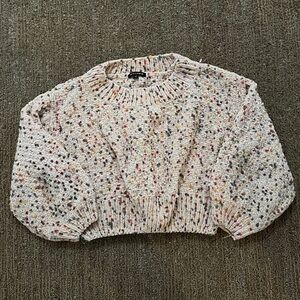 William B Cropped Sweater